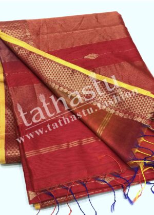 TATHASTU TRADITIONAL MAHESHWARI COTTON SAREE