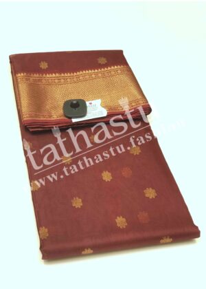 TATHASTU PURE SILK CHANDERI SAREE