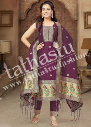 TATHASTU READYMADE TRADITIONAL PAITHANI DRESS