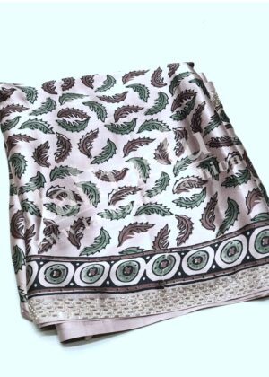 TATHASTU FANCY PRINTED SILK SAREE