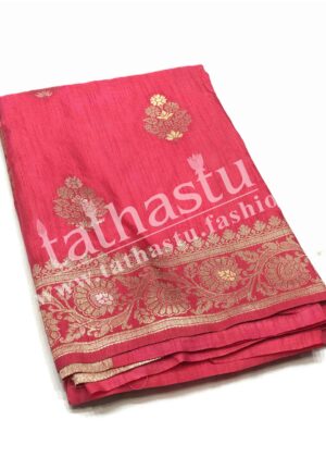 TATHASTU ART SOFT SILK SAREE