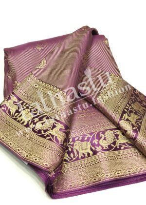 TATHASTU ART SILK TISSUE BROCADE SAREE