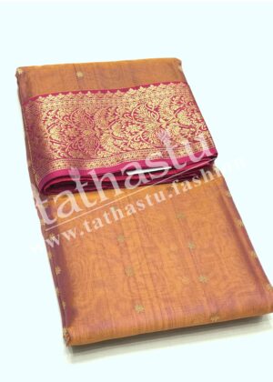 TATHASTU PURE SILK CHANDERI SAREE