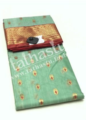 TATHASTU PURE SILK CHANDERI SAREE