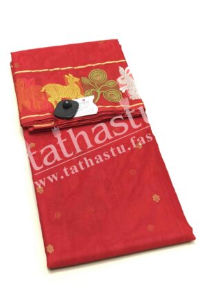 TATHASTU PURE SILK CHANDERI SAREE