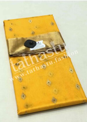 TATHASTU PURE SILK CHANDERI SAREE