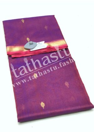 TATHASTU PURE SILK CHANDERI SAREE