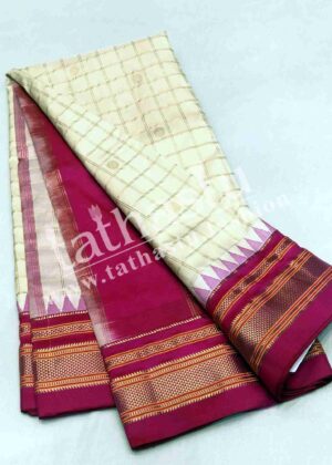 TATHASTU PURE SILK IRKAL SAREE