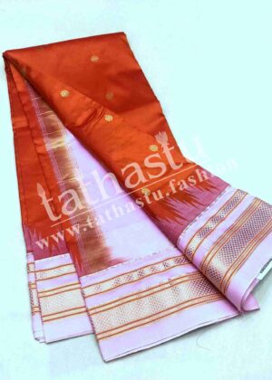 TATHASTU PURE SILK IRKAL SAREE
