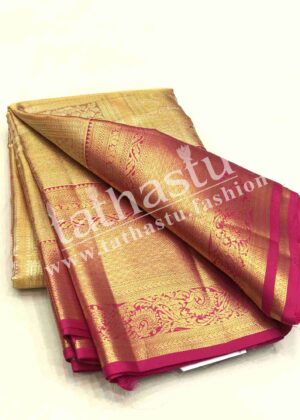 TATHASTU PURE TISSUE SILK SAREE