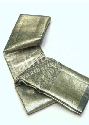 TATHASTU ART SILK TISSUE BROCADE SAREE