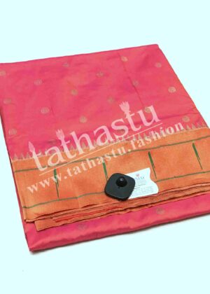 TATHASTU PURE SILK MUNIYA BORDER PAITHANI