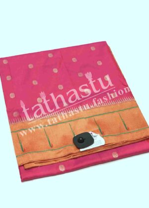 TATHASTU PURE SILK MUNIYA BORDER PAITHANI