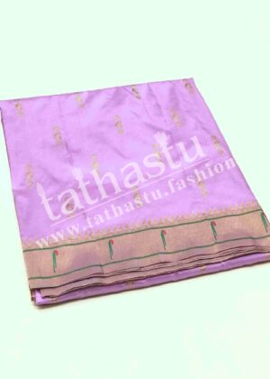 TATHASTU PURE SILK MUNIYA BORDER PAITHANI