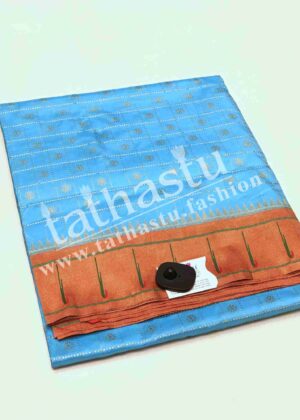 TATHASTU PURE SILK MUNIYA BORDER PAITHANI