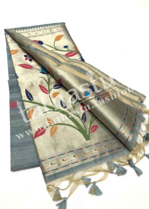 TATHASTU FANCY JAMDANI COTTON SAREE