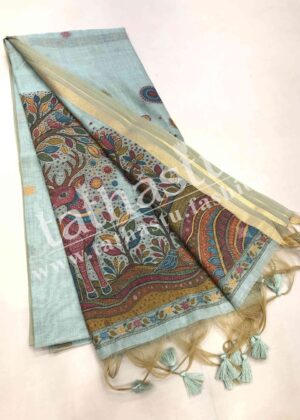 TATHASTU FANCY JAMDANI COTTON SAREE
