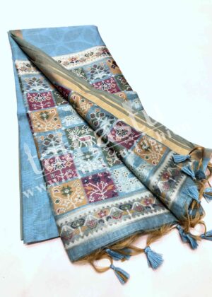 TATHASTU FANCY JAMDANI COTTON SAREE