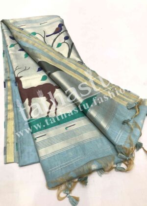 TATHASTU FANCY JAMDANI COTTON SAREE