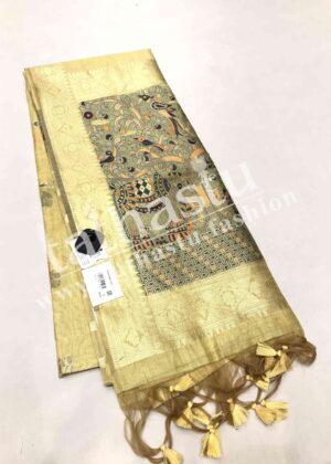 TATHASTU FANCY JAMDANI COTTON SAREE