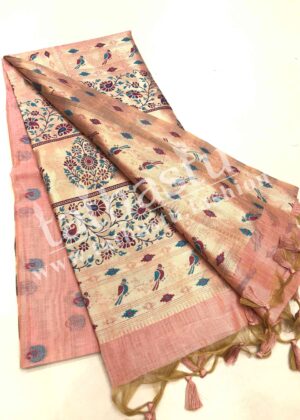 TATHASTU FANCY JAMDANI COTTON SAREE