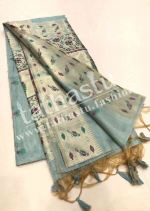 TATHASTU FANCY JAMDANI COTTON SAREE