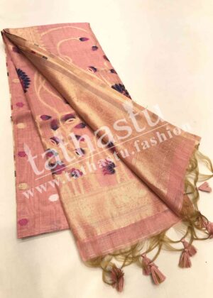 TATHASTU FANCY JAMDANI COTTON SAREE